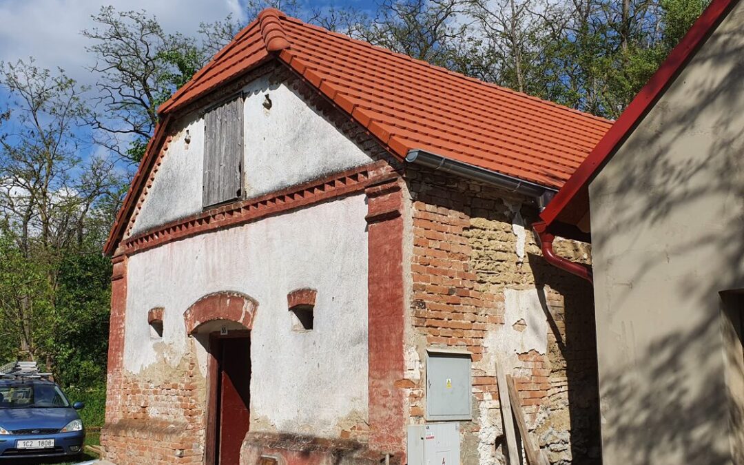 Střecha u vinného sklepa